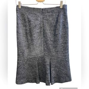 NWOT Ann Taylor Gray Wool Blend Pencil Skirt